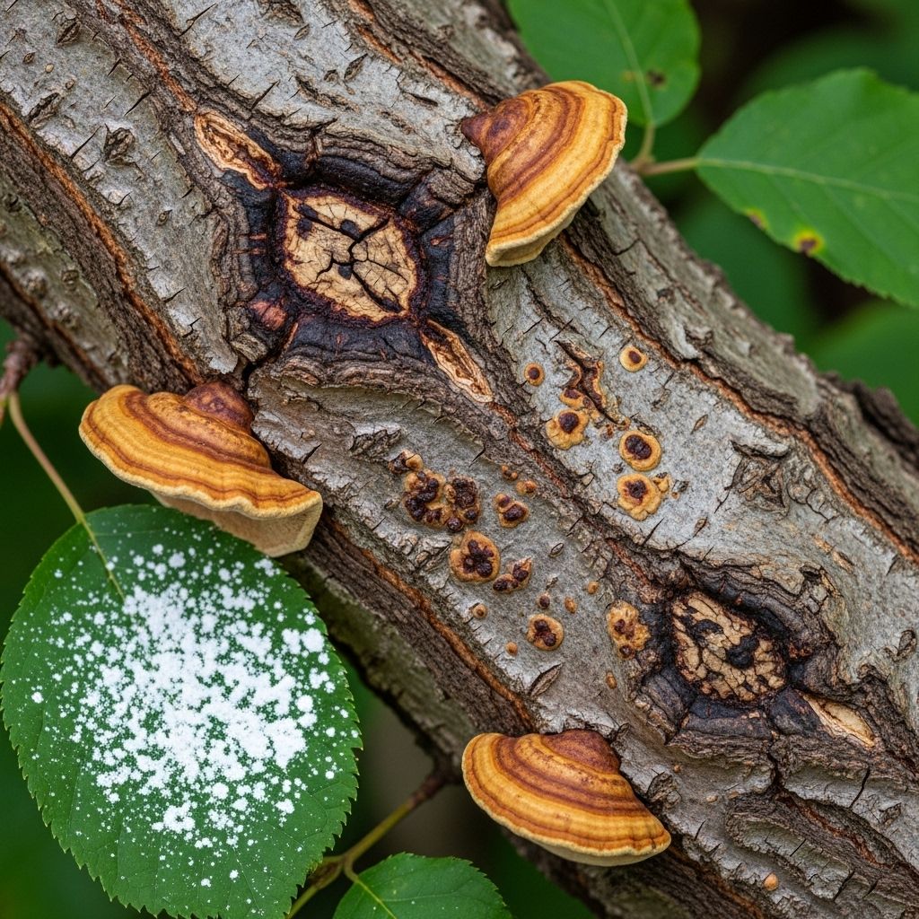 Learn about the most prevalent tree diseases, their symptoms, management, and preventive measures to maintain healthy trees in your landscape.