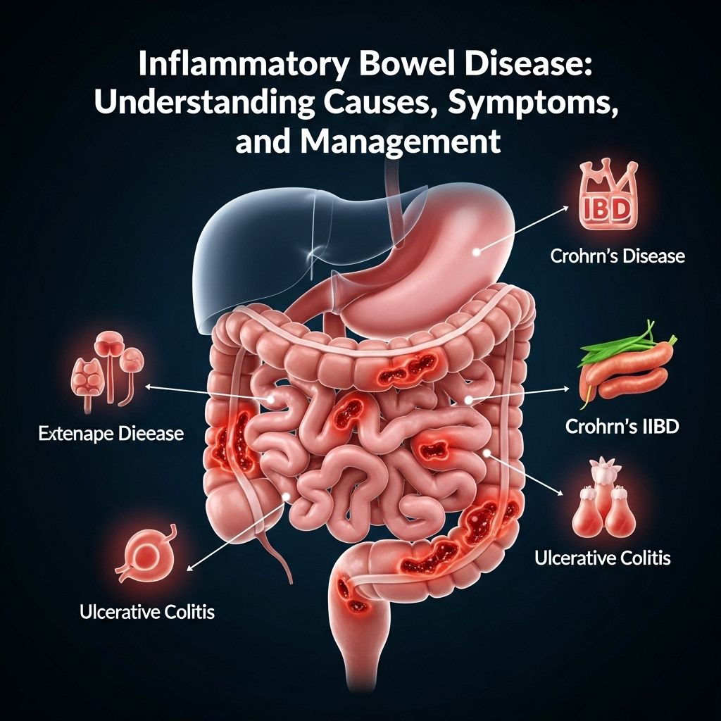 A comprehensive guide to inflammatory bowel disease exploring its causes, symptoms, diagnosis, and modern treatment options.