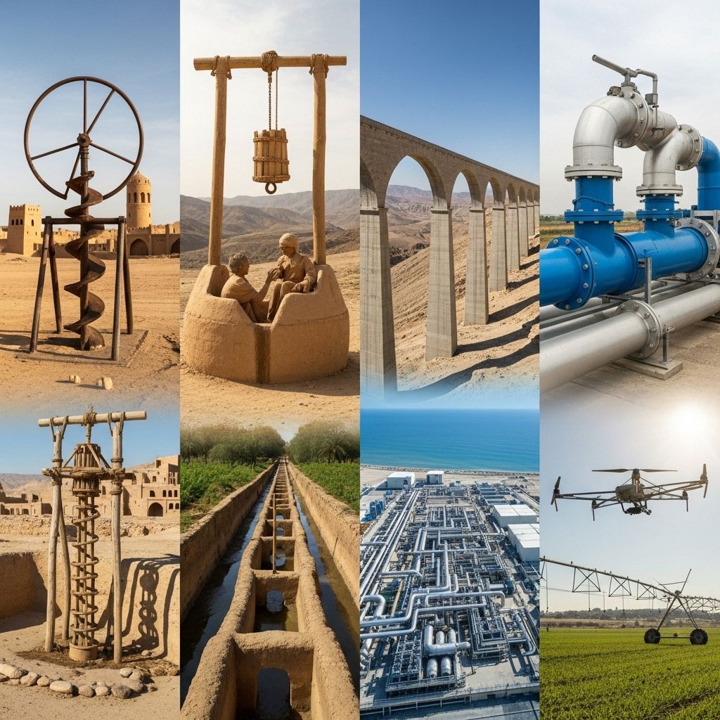 Discover five innovative methods by which humanity has harnessed technology and nature for water transportation across history.