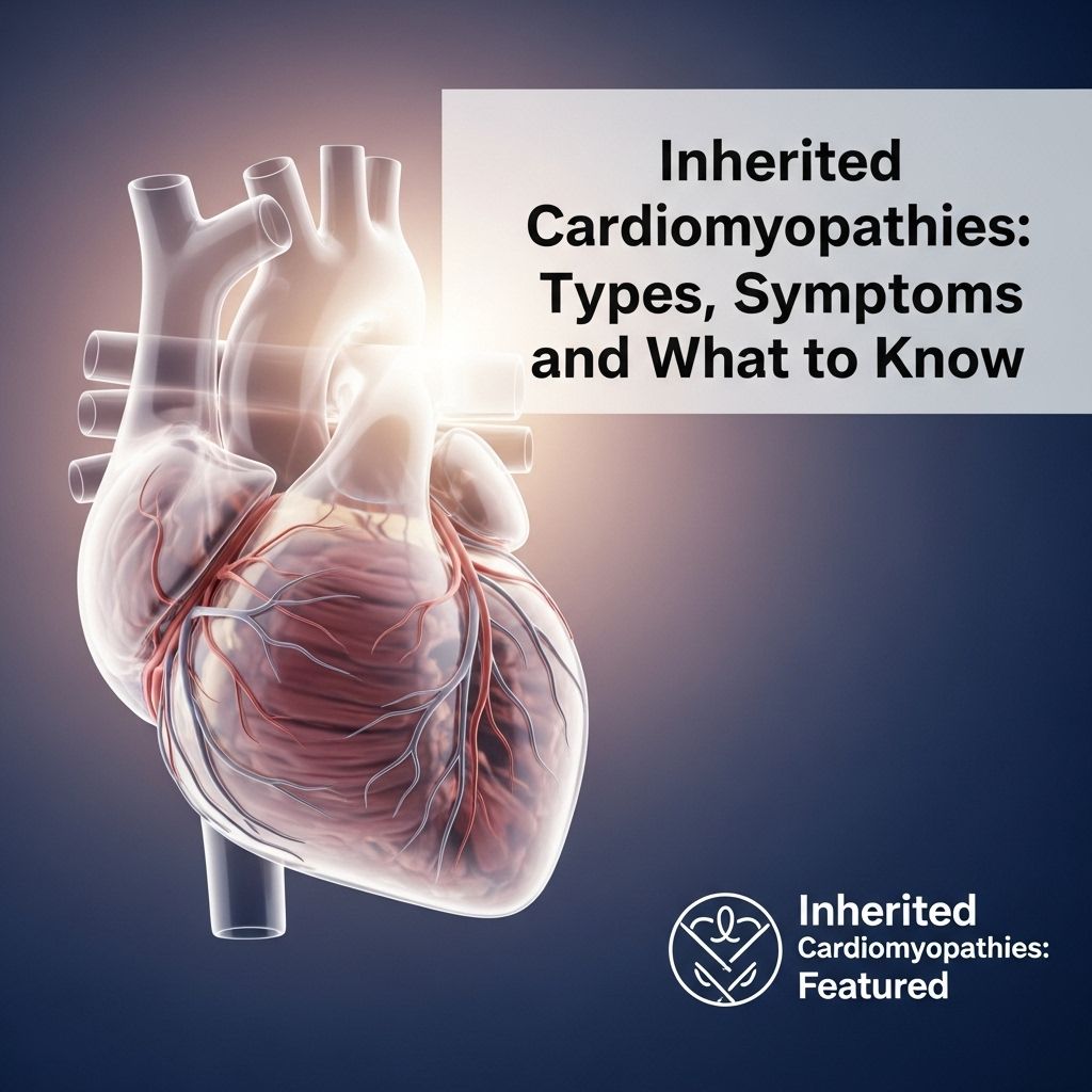 Understand the causes, symptoms, diagnosis, and treatment options for inherited cardiomyopathies to better manage genetic heart diseases.