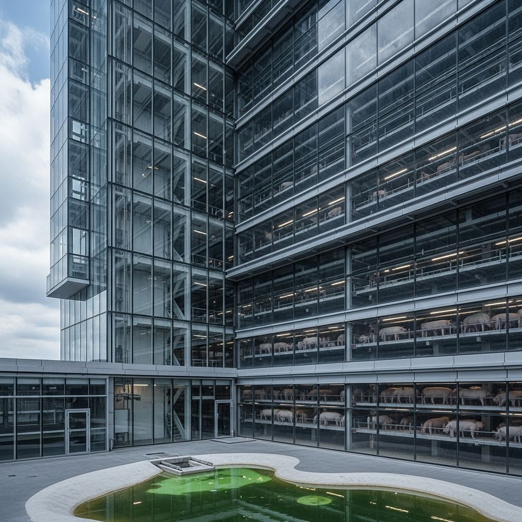 How China’s multi-story pig farms are transforming pork production—and raising tough questions on sustainability and emissions.