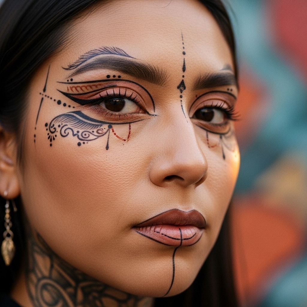 Discover how tattooed makeup is transforming beauty standards and empowering women across Mexico City.