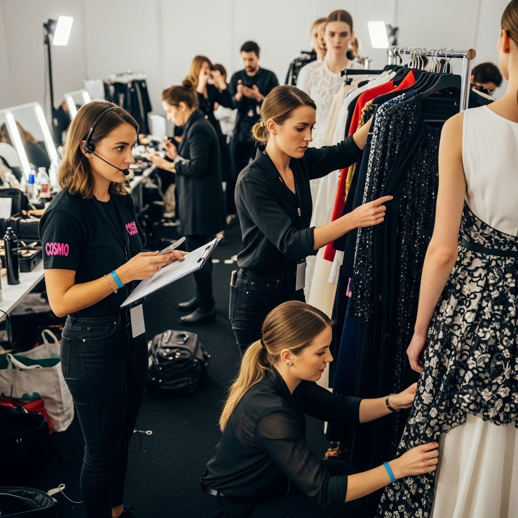 Go behind the scenes of New York Fashion Week through the eyes of Cosmopolitan’s up-and-coming fashion and beauty assistants.