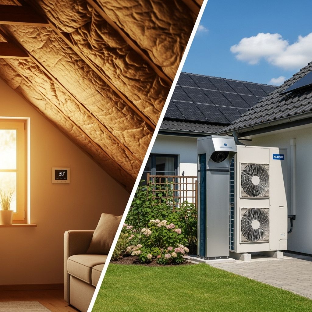 Weighing the balance between deep insulation and upgrading to heat pumps for efficient, low-carbon homes.