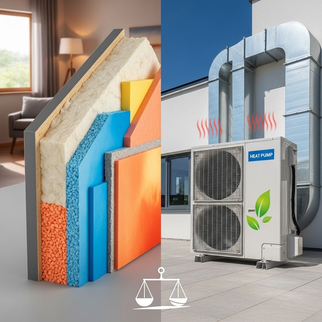 Is it better to add more insulation, install a heat pump, or both? Explore the trade-offs for decarbonizing homes.