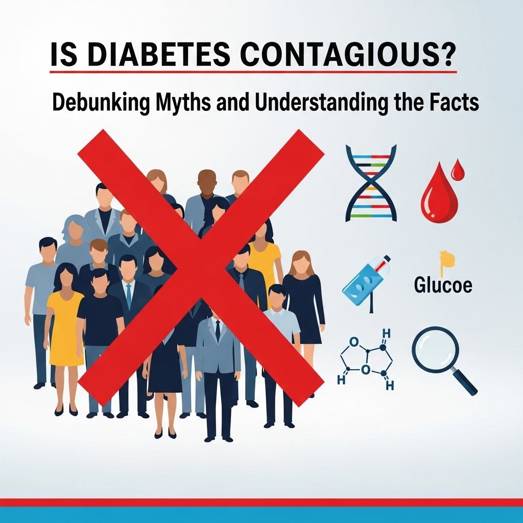 Explore the widespread myths about diabetes, why it isn't contagious, and learn the actual causes, risk factors, and best support practices.