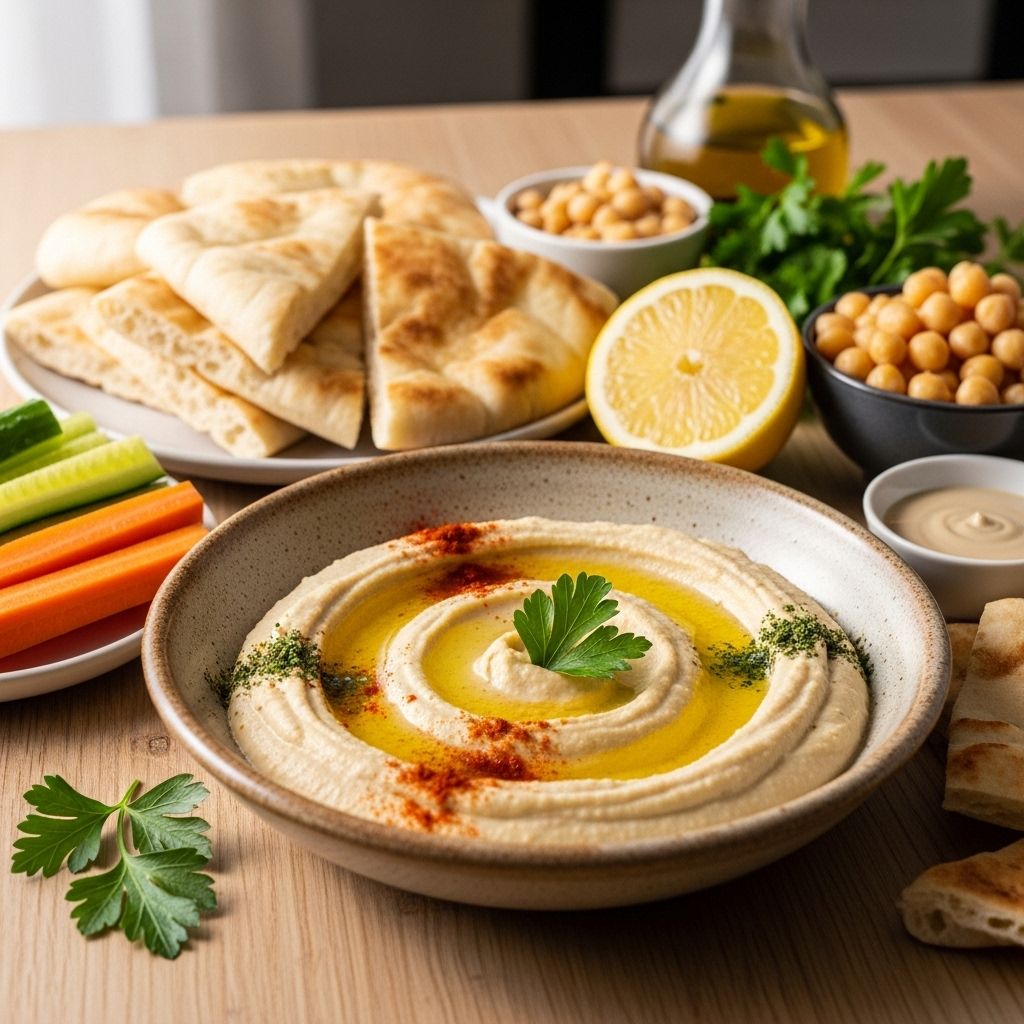Discover the health benefits, nutrition facts, and expert tips for enjoying hummus as a balanced part of your diet.