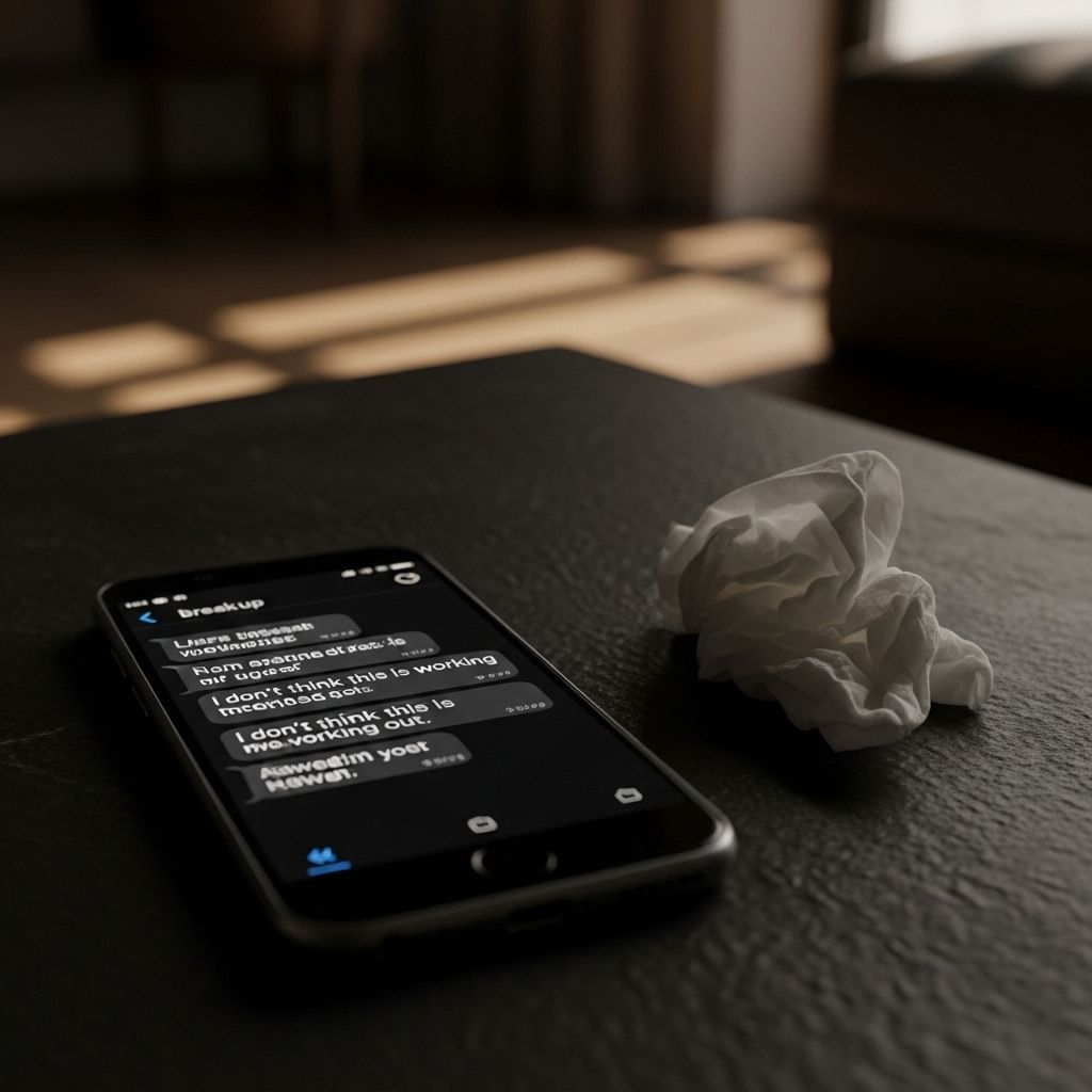 Is It OK To Break Up With Someone Over Text? Experts Weigh In Relationship experts explain why breakups over text are so common and if there’s ever a right time or way to do it.