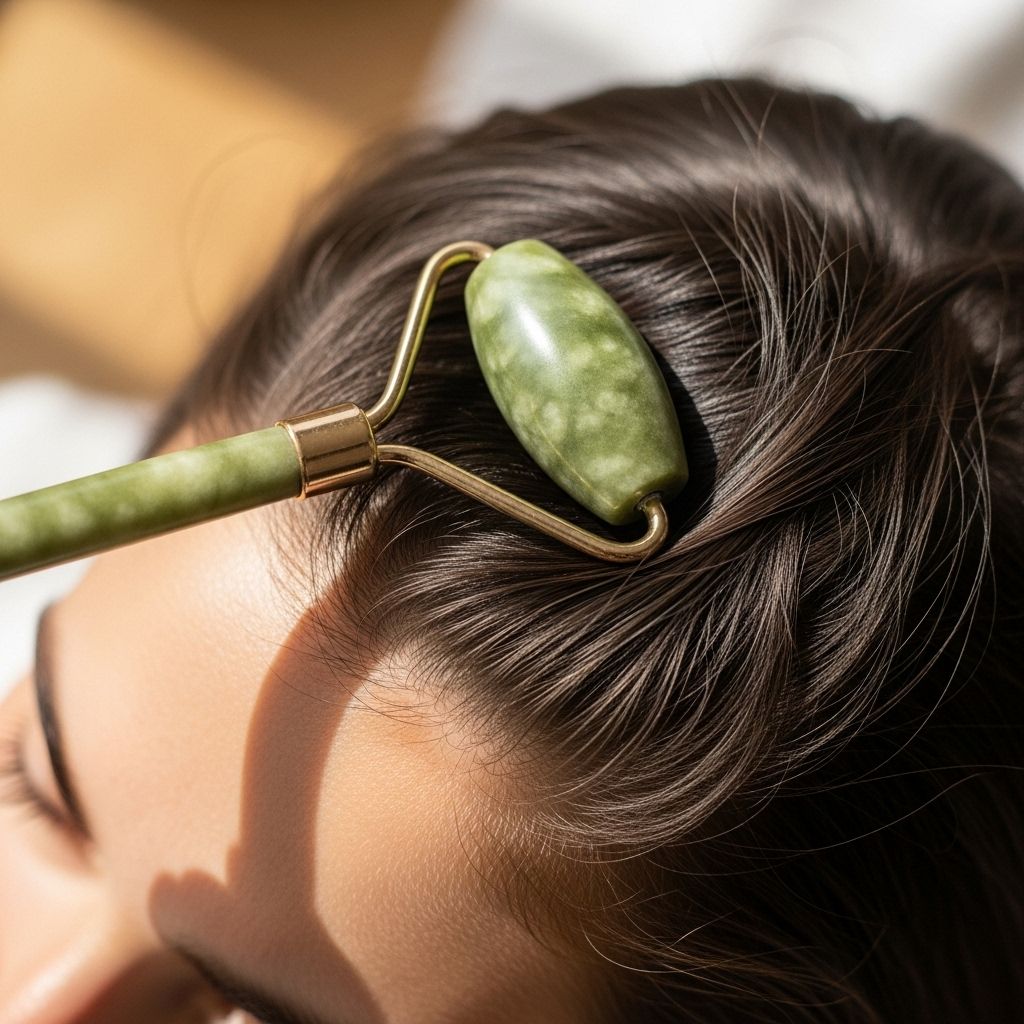 Jade Roller on Scalp for Hair Health: The Complete Guide to Revitalized Hair and Scalp Wellness Massage movements designed to stimulate follicles and leave strands nourished.