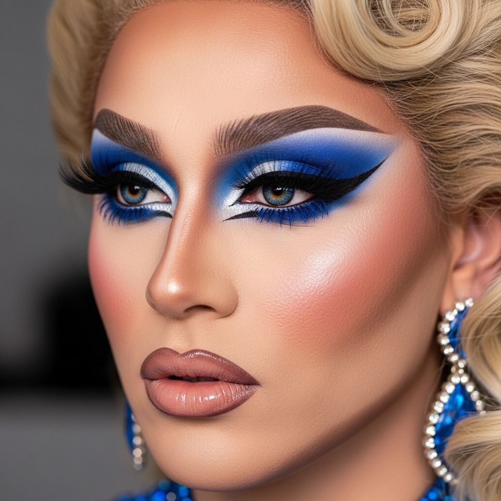 Drag Queen Makeup Tutorial: Jaida Essence Hall’s Royal Blue Look Master the art of drag makeup with Jaida Essence Hall's stunning royal blue transformation tutorial