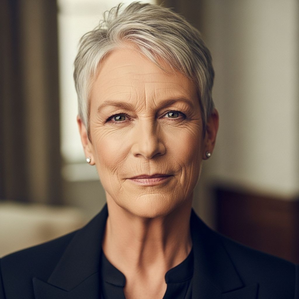 A Hollywood icon redefines beauty norms by celebrating the grace of growing older.