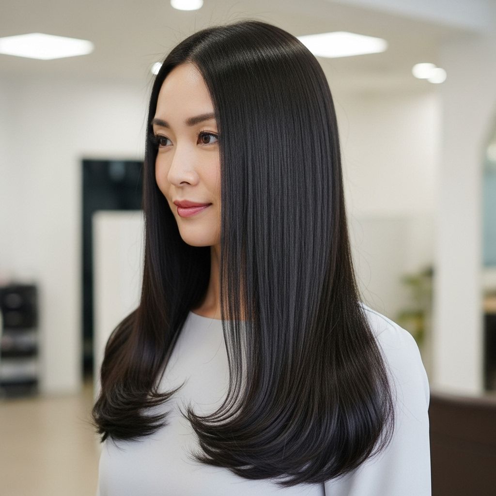 Everything you need to know about Japanese hair straightening, thermal reconditioning, and how to get flawless, pin-straight hair.