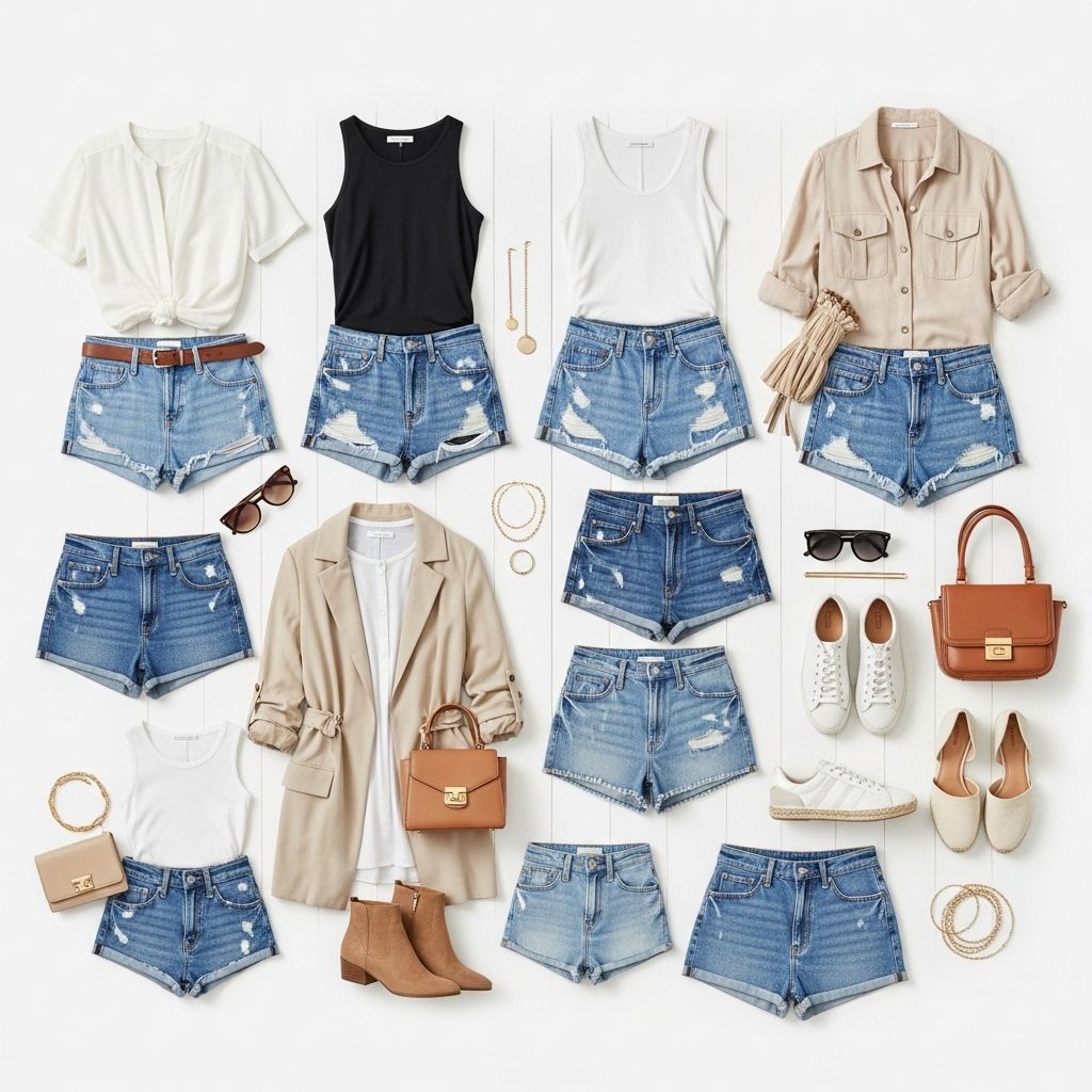 10 Jean Short Outfit Ideas to Elevate Your Wardrobe Discover 10 creative ways to style your jean shorts for effortless, chic looks year-round.