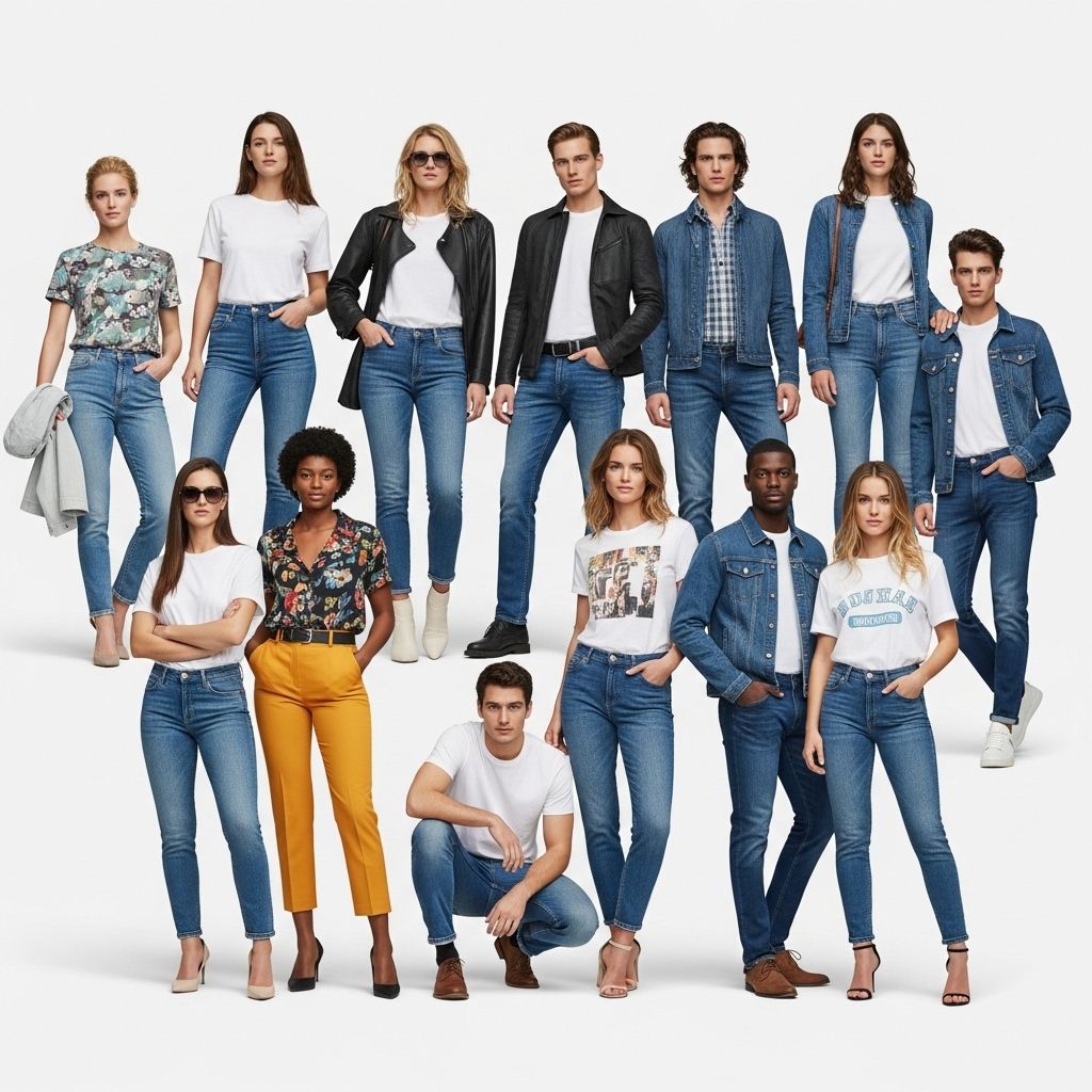 12 Fresh Ways to Style Jeans and T-Shirts for Every Occasion Elevate your classic jeans and tee combo with chic styling tricks, new silhouettes, and statement accessories for every mood.