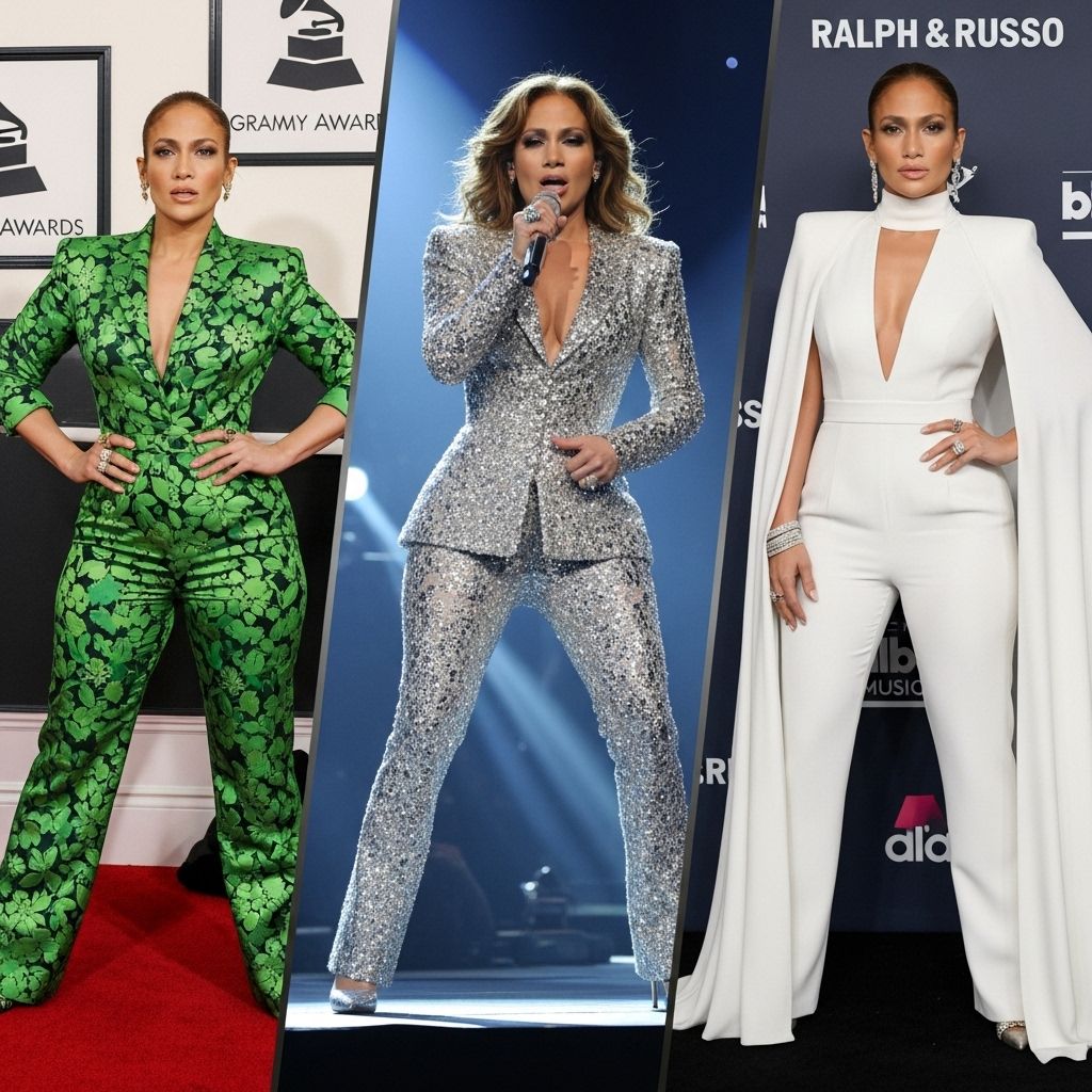 Explore Jennifer Lopez’s most unforgettable jumpsuit moments and how she made the one-piece an icon of red carpet and street style fashion.