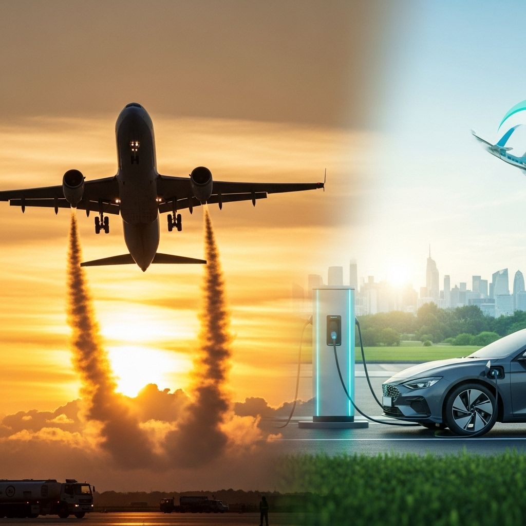 Rising jet fuel consumption threatens to eclipse the emissions savings won by electric cars—here’s why a greener future demands more than just EV adoption.