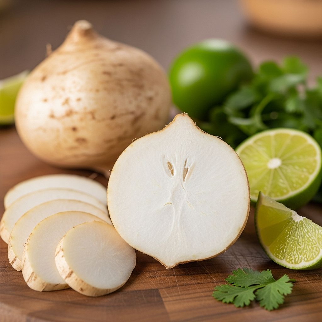 Jicama Health Benefits: The Nutritious Root Vegetable for Optimal Wellness Discover the powerful health benefits of jicama, the crispy root vegetable