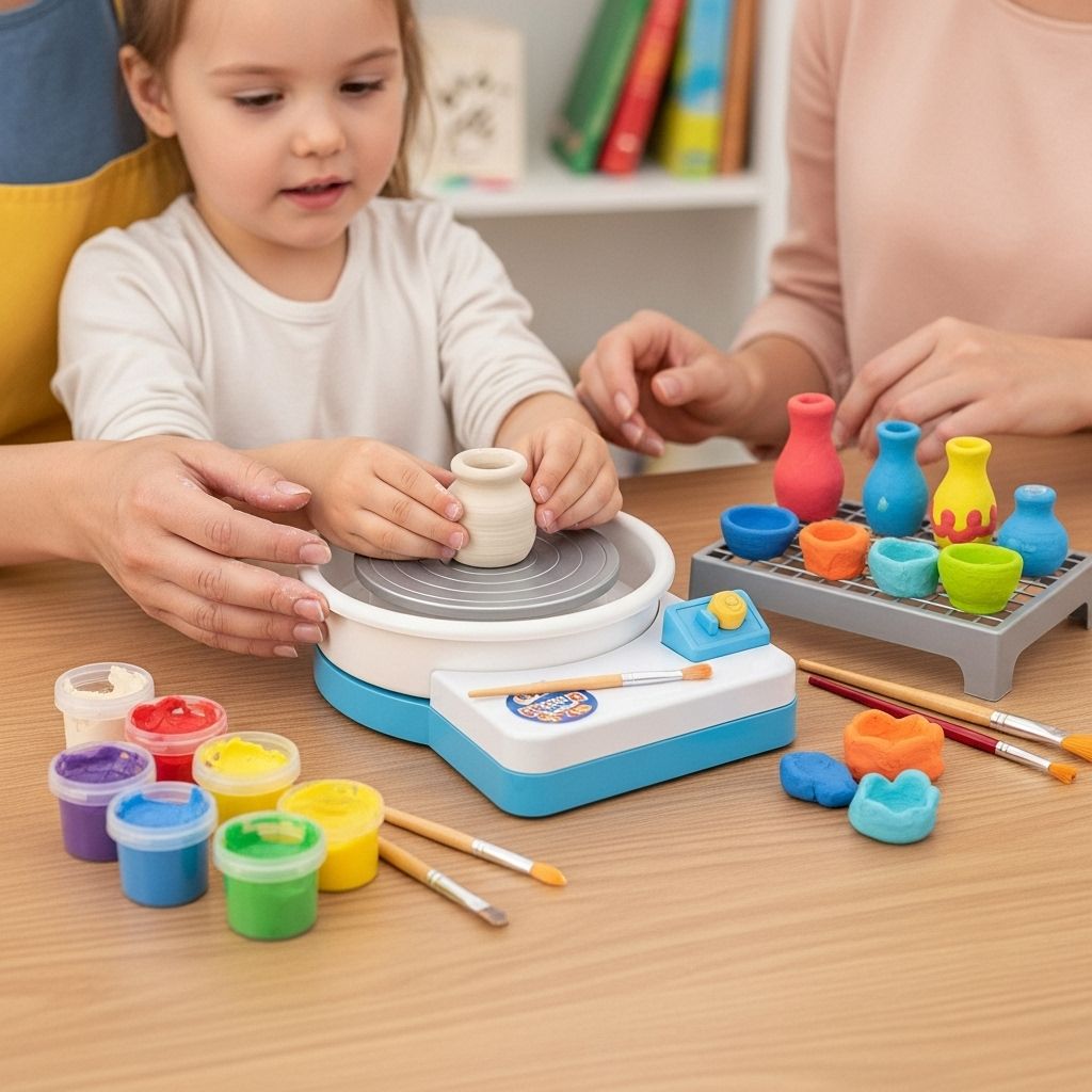Hands-on clay crafting that nurtures young imaginations and builds lasting memories.