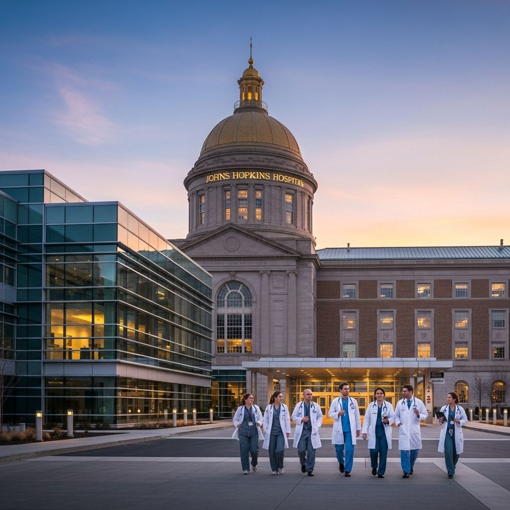 Discover world-class patient care, research, and specialties at the leading Johns Hopkins Hospital in Baltimore.
