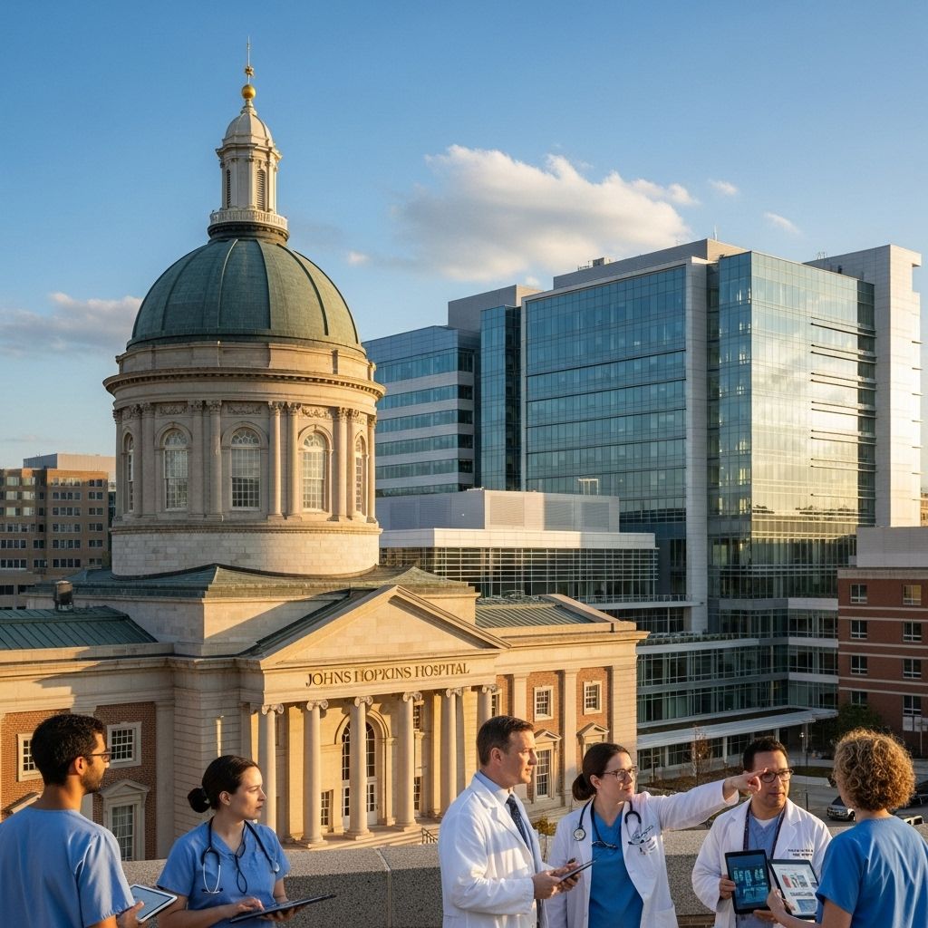 Explore the history, clinical innovations, and enduring impact of Johns Hopkins Hospital on global medical education and healthcare.