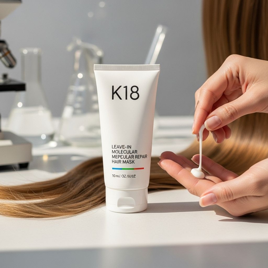 Unveiling the truth behind the viral K18 Hair Mask—science, application, expert advice, and real-life transformations.