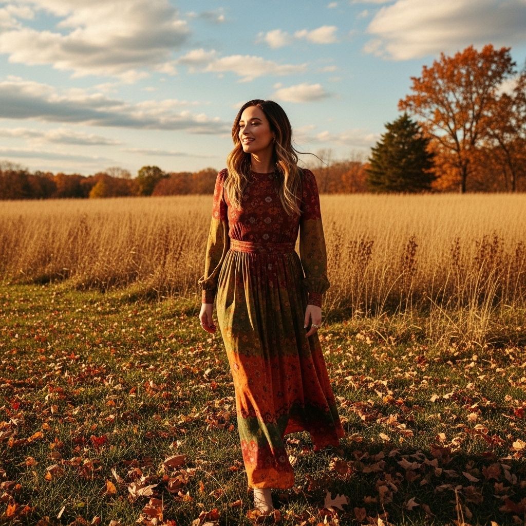 Kacey Musgraves steps into sustainable fashion, designing a fall-ready Reformation collection that fuses Grammy glamour with grounded autumn aesthetics.