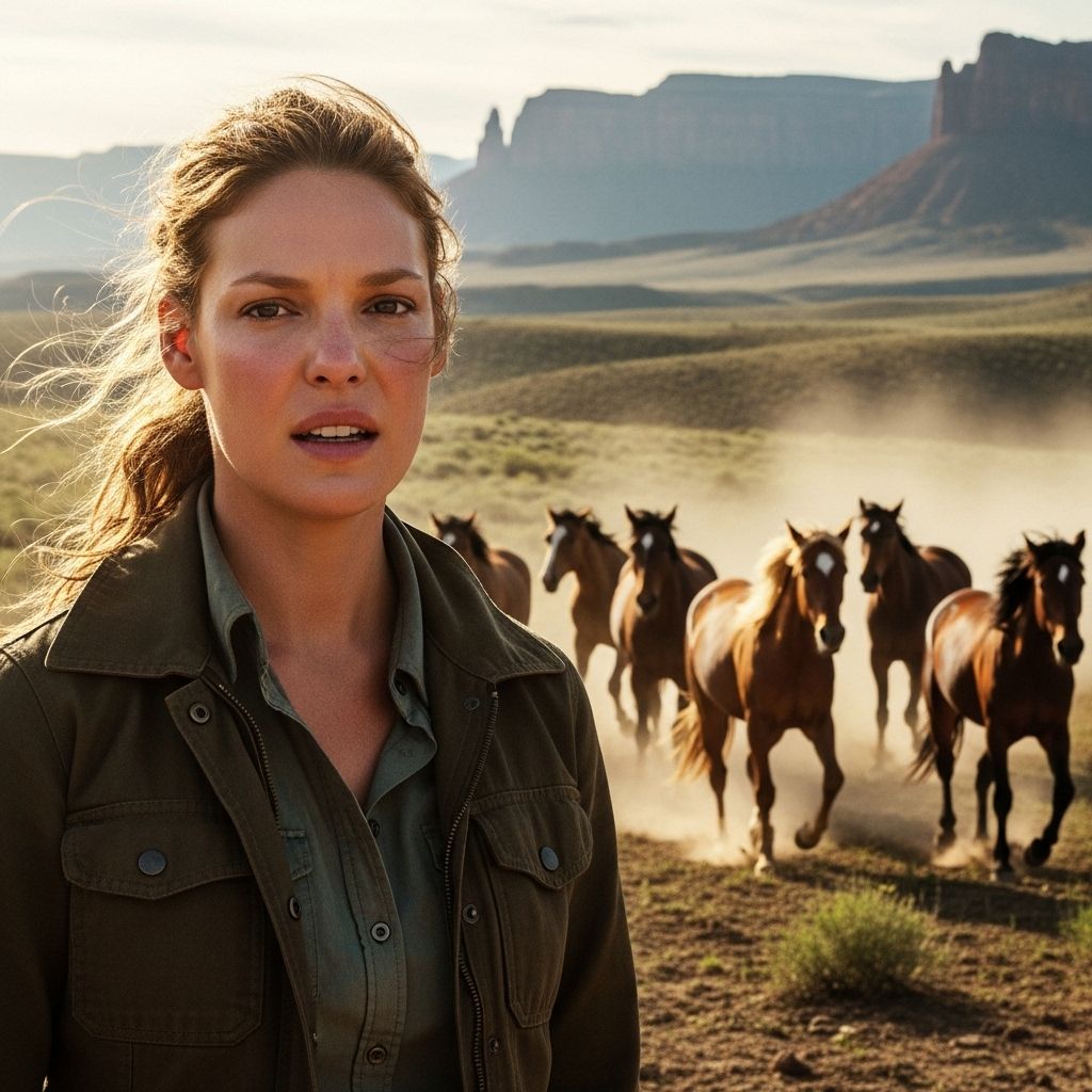 Katherine Heigl leads a powerful coalition to protect Utah’s treasured Onaqui wild horses from mass roundups and slaughter.