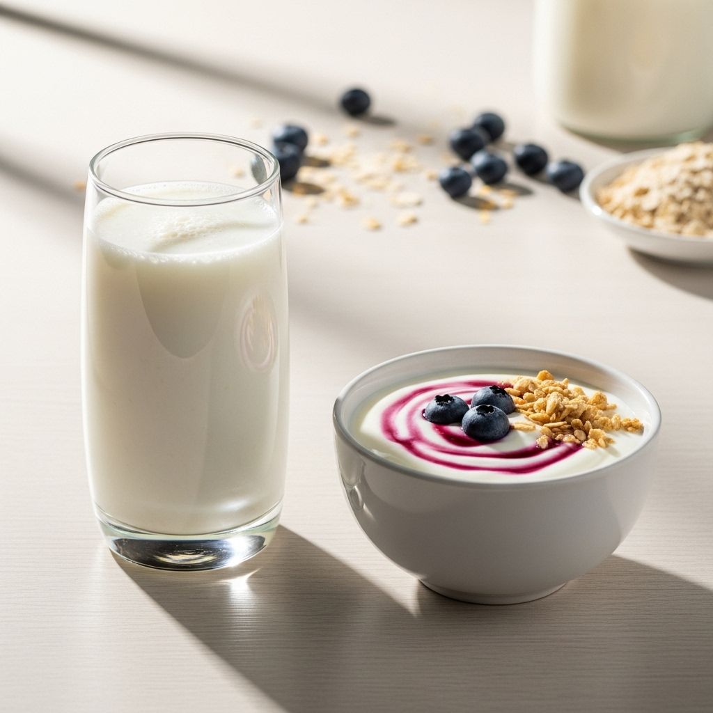 Kefir vs. Yogurt: Discovering the Most Effective Probiotic for Gut Health and Beyond Kefir and yogurt offer distinct live cultures that shape gut balance and wellness.