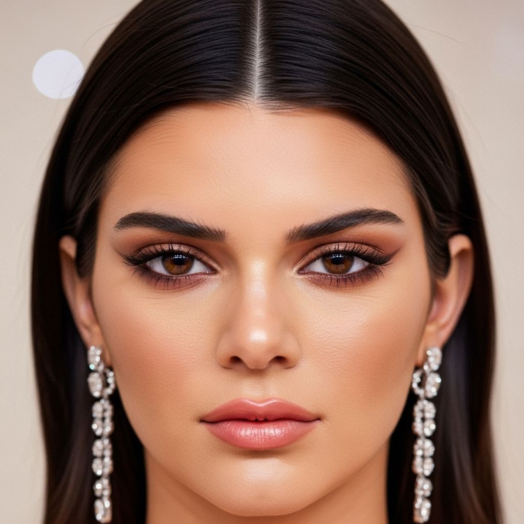 Kendall Jenner stunned at the 2023 Met Gala with a makeup look created entirely from affordable L'Oréal Paris products.