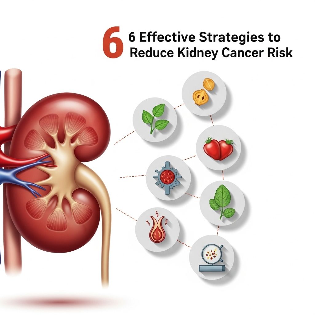 Explore six proven ways to lower your risk of developing kidney cancer by adopting healthy lifestyle choices and managing risk factors.