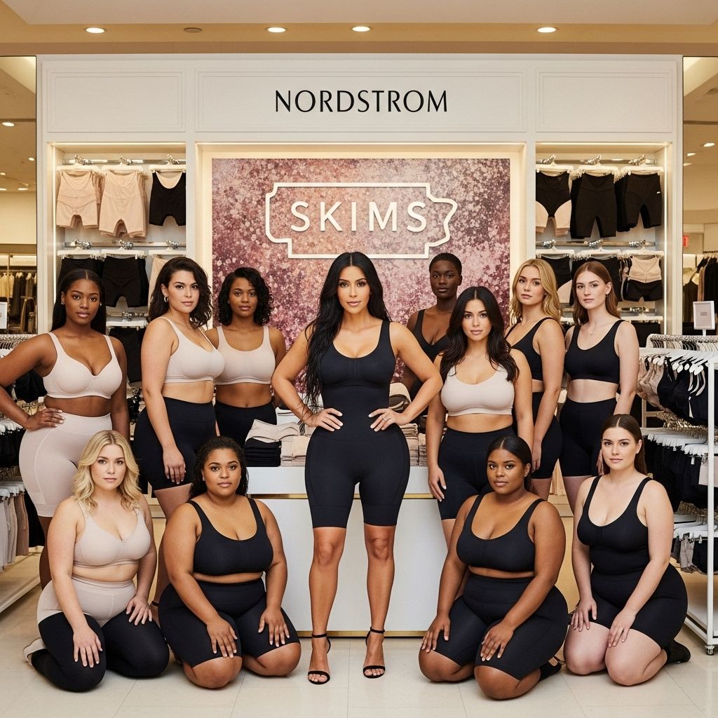 Kim Kardashian’s SKIMS Launches at Nordstrom: Redefining Shapewear and Inclusivity Kim Kardashian’s SKIMS shakes up shapewear with a Nordstrom debut, championing inclusive sizing, innovative fabrics, and personal vision.