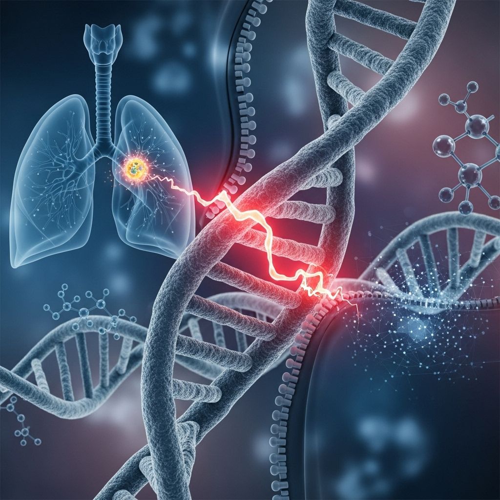 Explore how KRAS mutations affect lung cancer, prognosis, and emerging therapeutic approaches for improved outcomes.