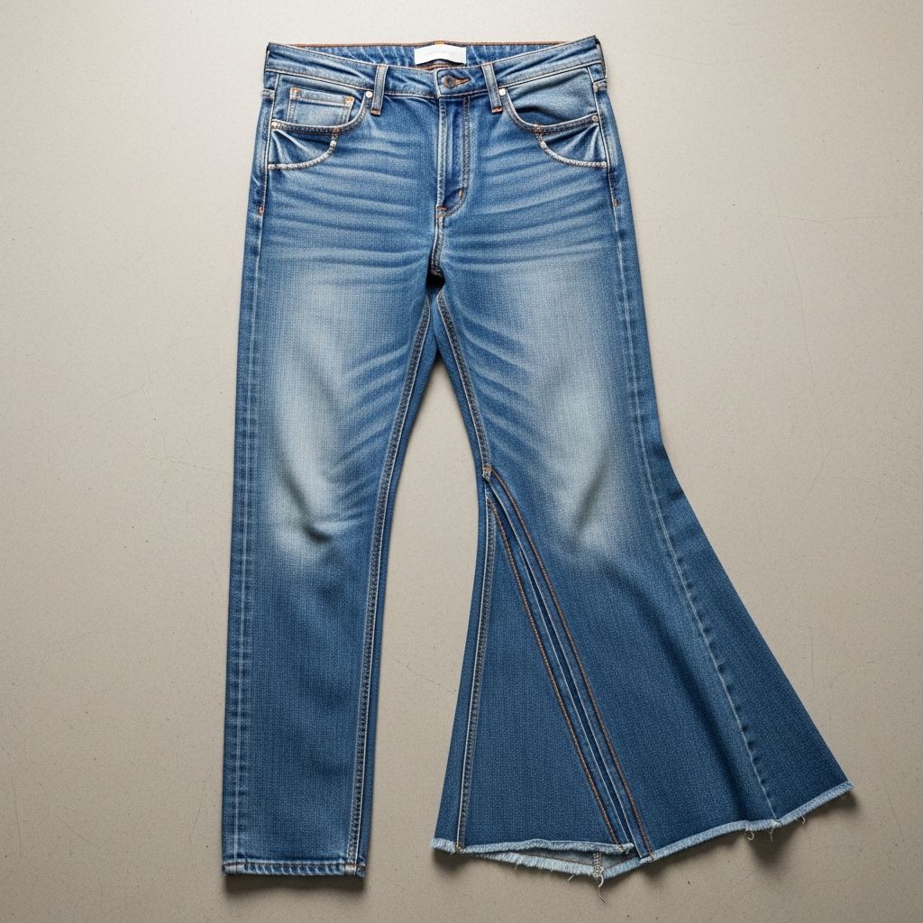 Unveiling the viral rise, industry reactions, and design philosophy behind Ksenia Schnaider’s headline-grabbing asymmetrical jeans.