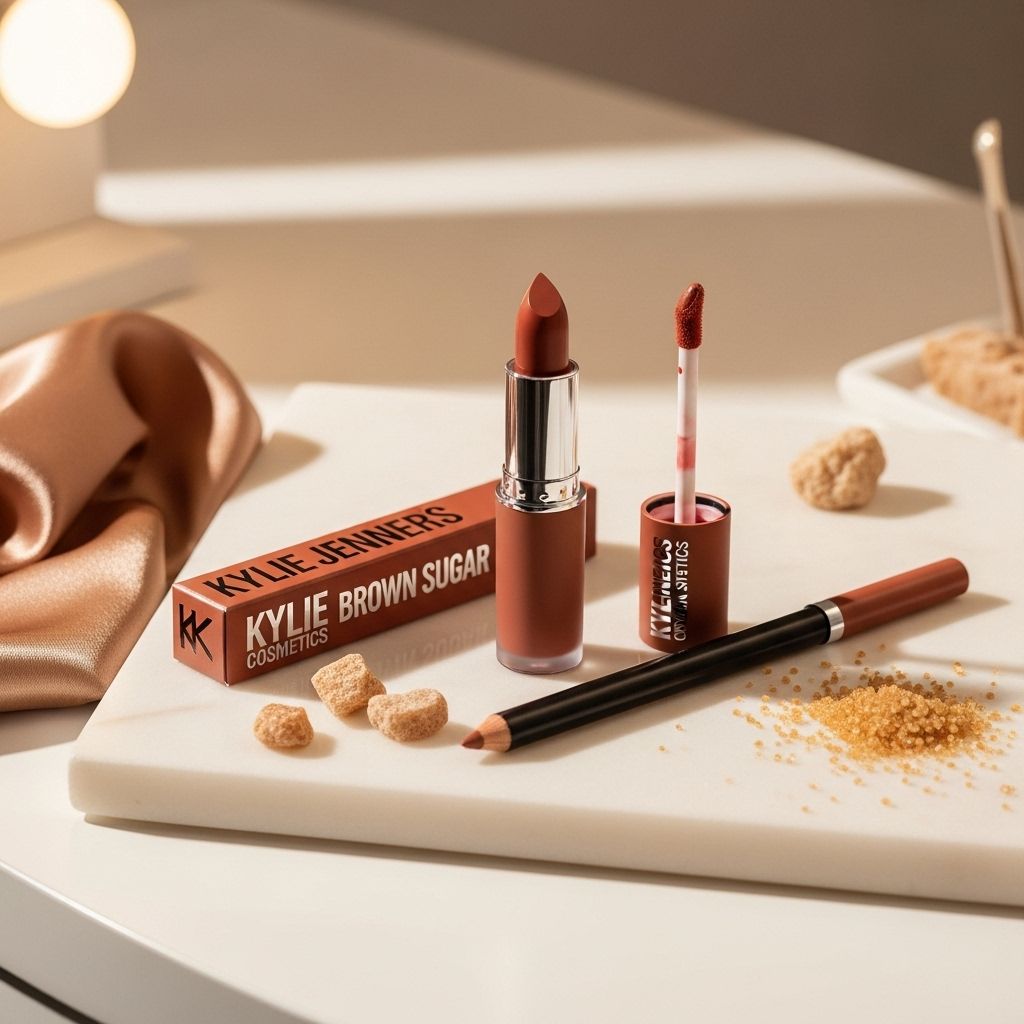 A deep-dive into Kylie Jenner’s Brown Sugar Lip Kit, including real-life wear, shade comparisons, and pro tips for a flawless nude lip.