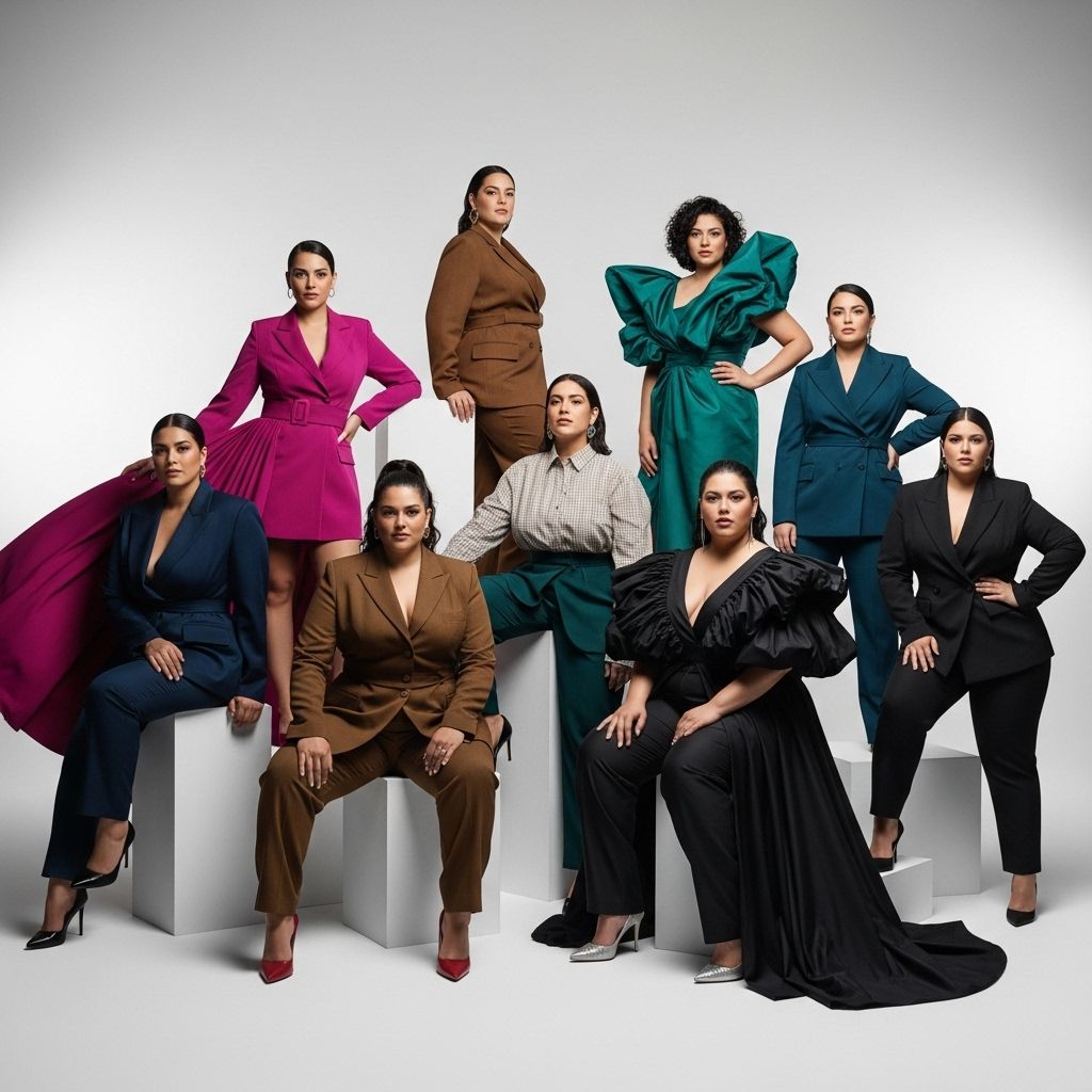 Meet the Latina plus-size models redefining beauty standards and fighting for size diversity in high fashion and media.