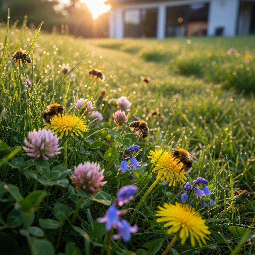 Delaying the next mow may do more than save time—discover how lazy lawn mowers help bees, biodiversity, and our climate.