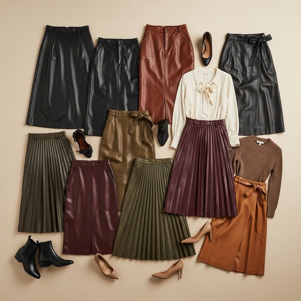 Discover the best leather midi skirts of 2024, how to style them, and why this staple is a cold-weather fashion favorite.