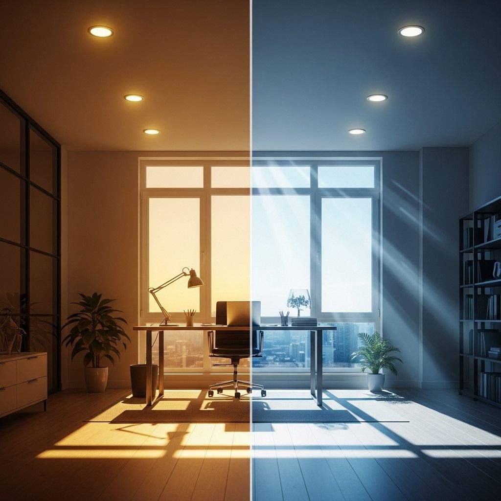 Comparing the energy efficiency of LED lighting and windows: balancing technology, daylight, and building performance.