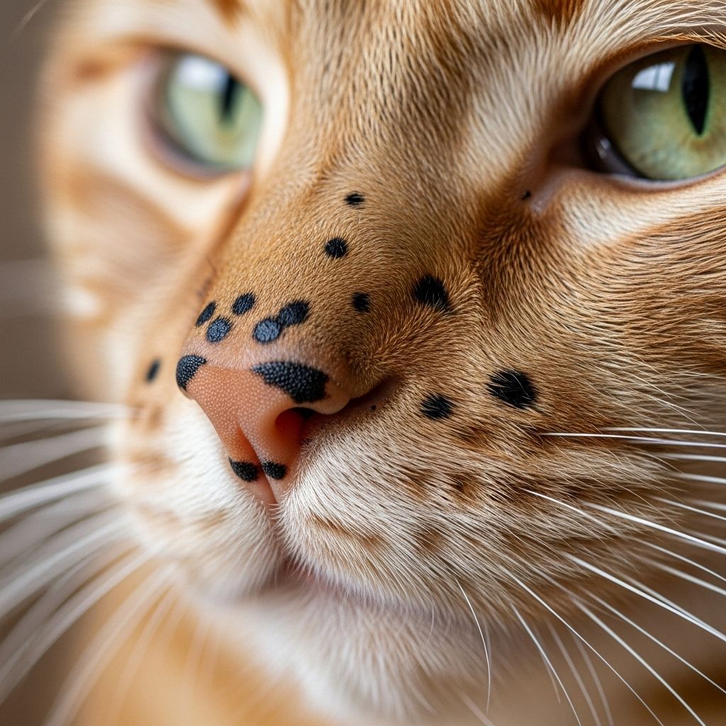 Dark nose freckles add charm but require occasional checks to ensure they stay harmless.