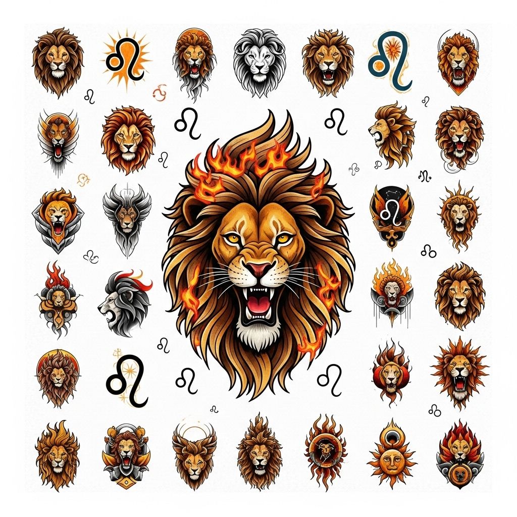Discover striking Leo tattoo inspiration—from lions to constellations—to match your vibrant personality and show off your inner leader.