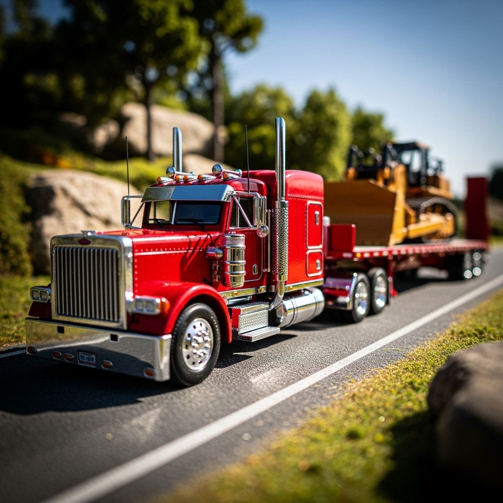 Experience the thrill of big rigs in miniature form with Lil Big Rigs, a unique blend of nostalgia and fun.