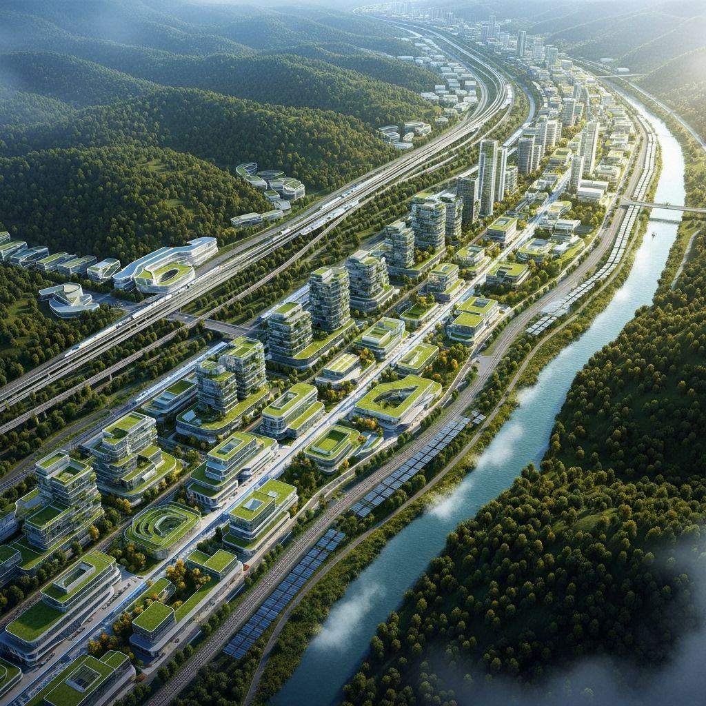 Can linear city design offer a practical and sustainable answer to the environmental and social challenges of modern urbanization?