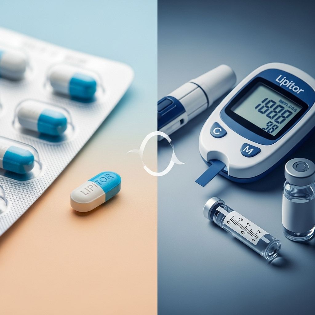 Understand the connection between Lipitor and diabetes, including potential risks, benefits, and guidance on statin therapy for people at risk of, or living with, diabetes.