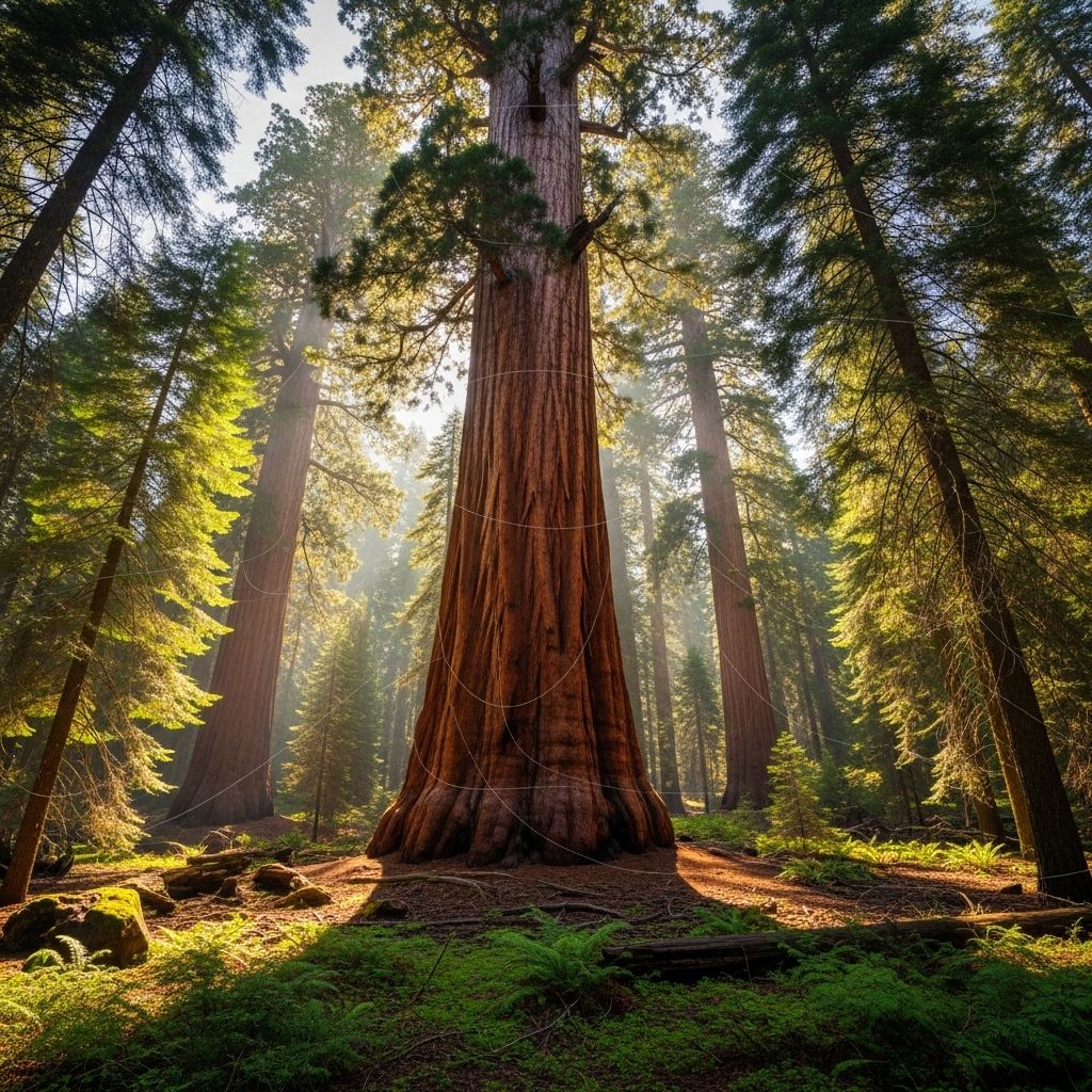 Discover the hidden acoustic world and ecological marvels of the General Sherman tree, Earth's largest living organism by volume.