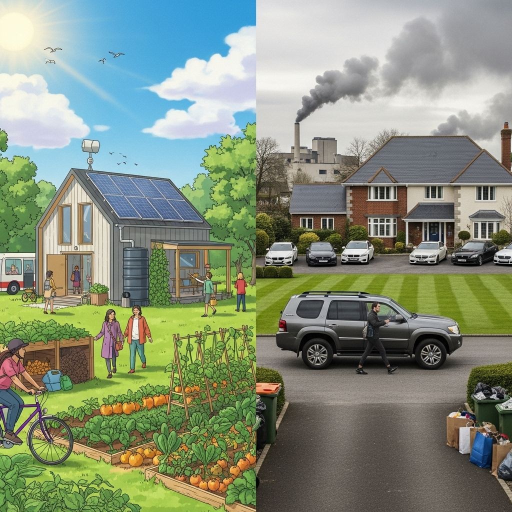 Radical sufficiency for personal well-being and a sustainable, climate-proof future—living with less, but better.