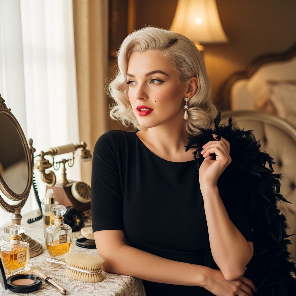 An editor’s glamorous journey into recreating Marilyn Monroe’s beauty routines, style habits, and daily life for one unforgettable week.