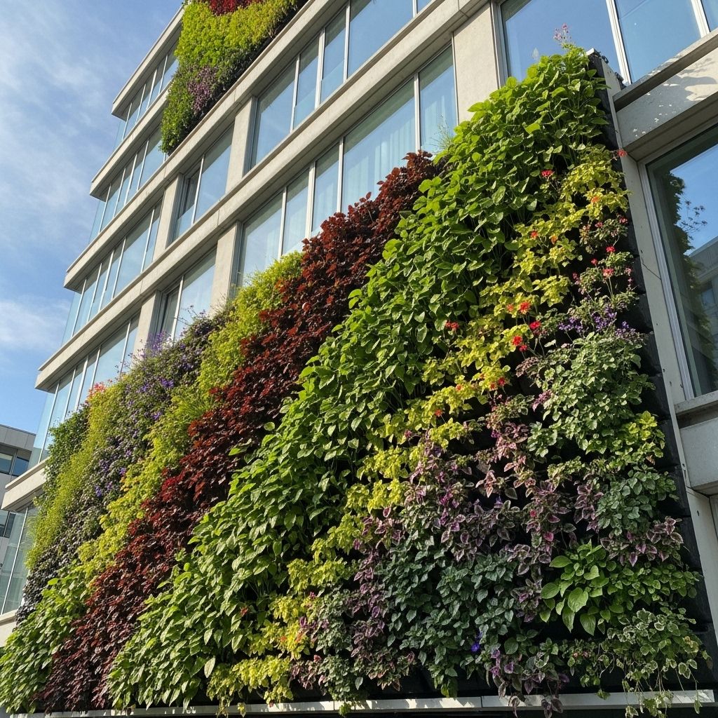 Discover how living walls not only enhance urban biodiversity but also dramatically reduce heat loss and energy consumption in buildings.