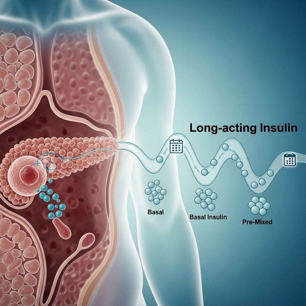 A comprehensive breakdown of long-acting insulin, its use, mechanism, types, and what people with diabetes need to know.