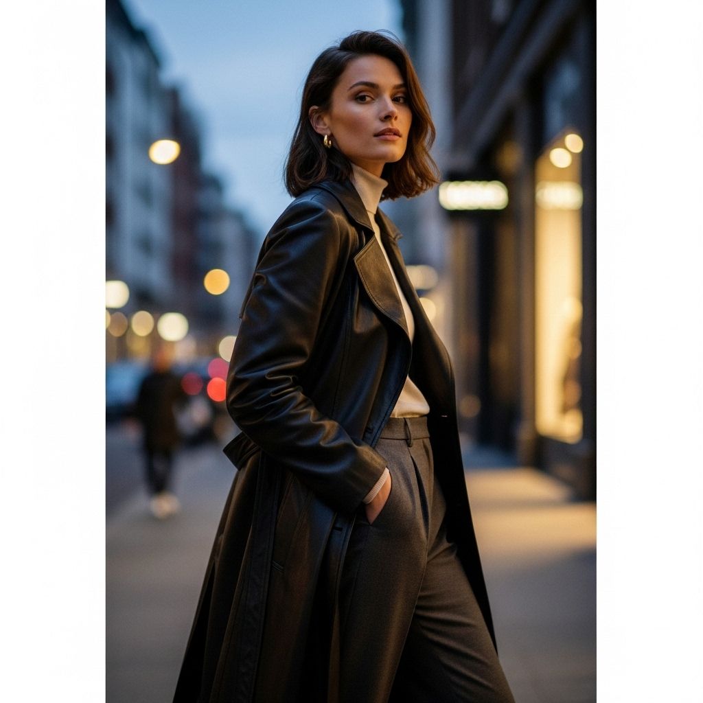 Upgrade your outerwear game: Discover the most stylish and versatile long leather jackets redefining wardrobes this year.
