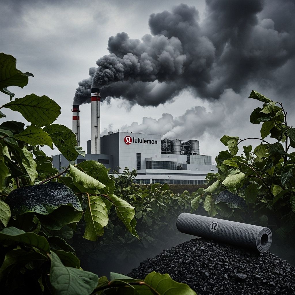 Consumer and activist pressure intensifies as Lululemon’s reliance on coal contradicts public green promises and sparks debate on corporate sustainability.